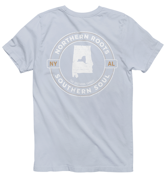Alabama With New York Roots Tee - The Southern Yankee