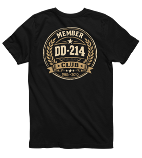 DD-214 Club Member T-Shirt – Veteran Retirement Military Personalized Graphic Tee - The Southern Yankee