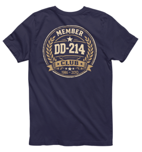 DD-214 Club Member T-Shirt – Veteran Retirement Military Personalized Graphic Tee - The Southern Yankee