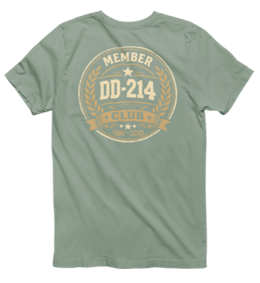 DD-214 Club Member T-Shirt – Veteran Retirement Military Personalized Graphic Tee - The Southern Yankee