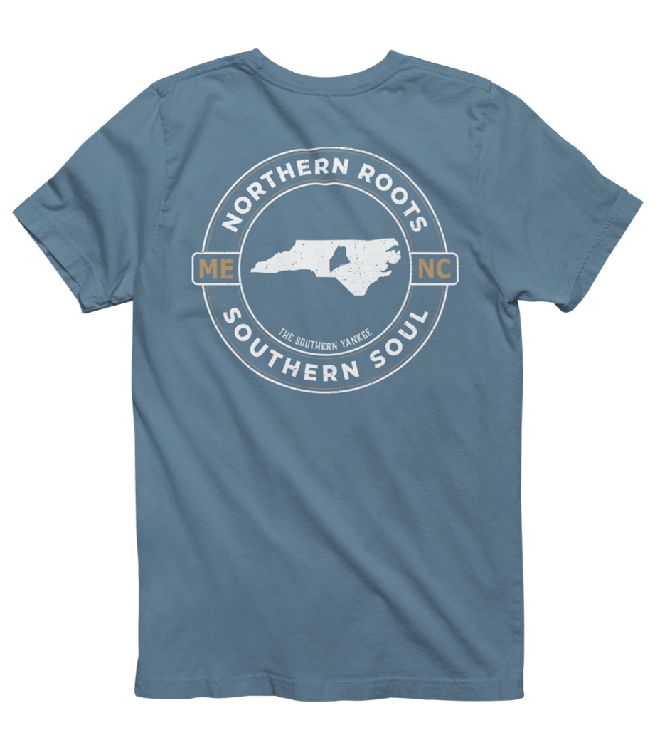 North Carolina with Maine Roots Tee - The Southern Yankee