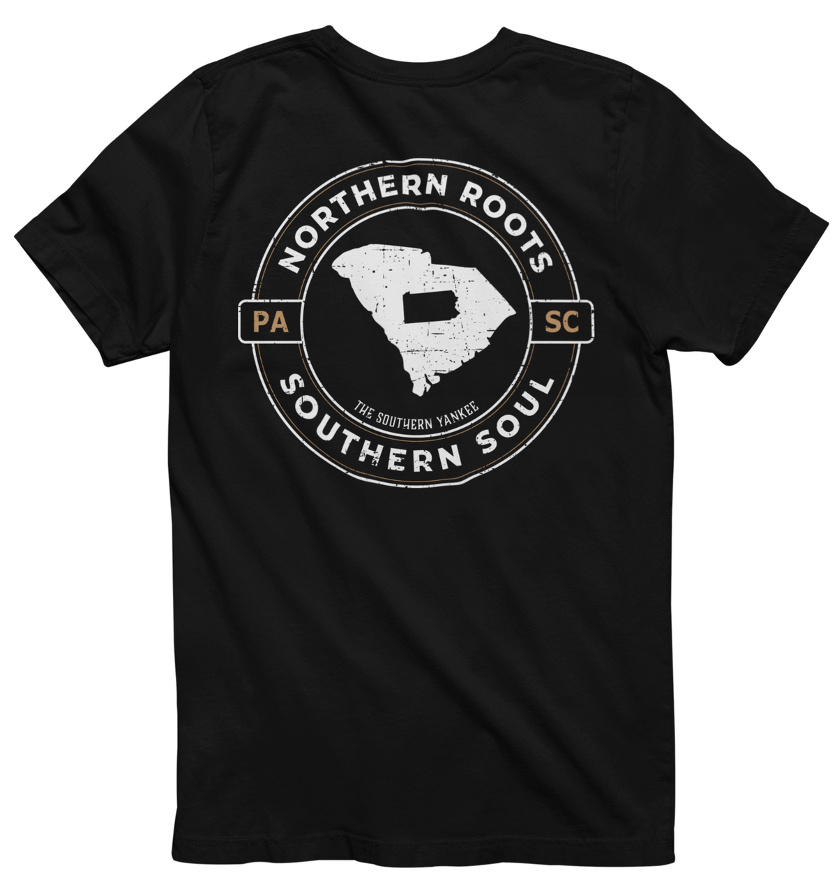 South Carolina with Pennsylvania Roots Tee - The Southern Yankee