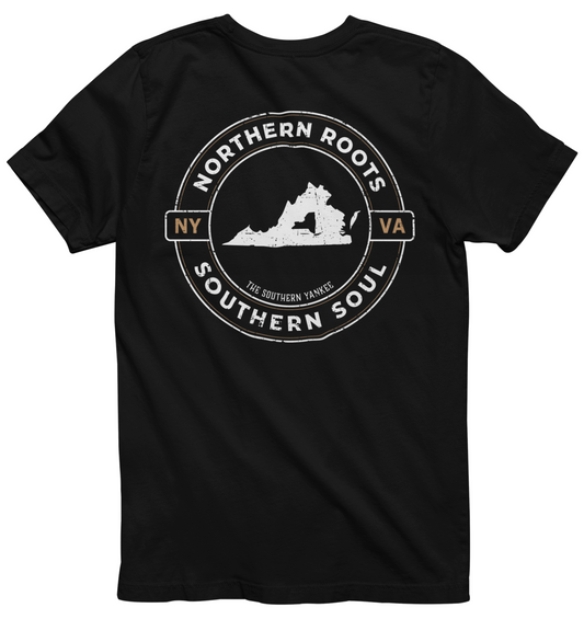 Virginia with New York Roots Tee - The Southern Yankee