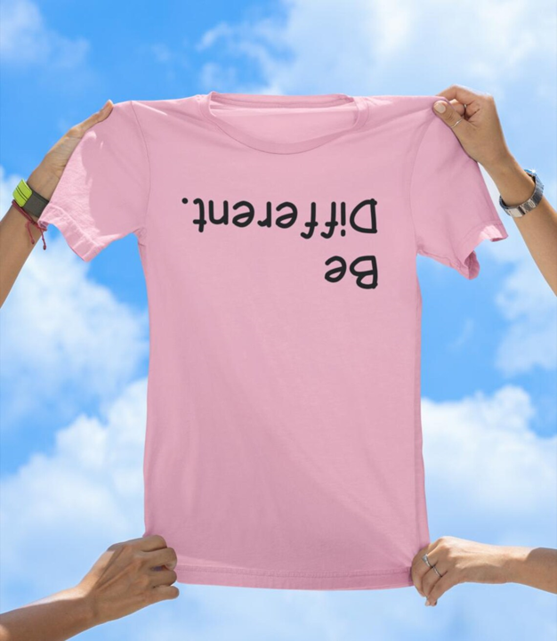 Be Different T-Shirt | Funny Upside Down Motivational Tee - The Southern Yankee