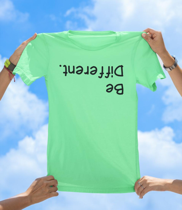 Be Different T-Shirt | Funny Upside Down Motivational Tee - The Southern Yankee