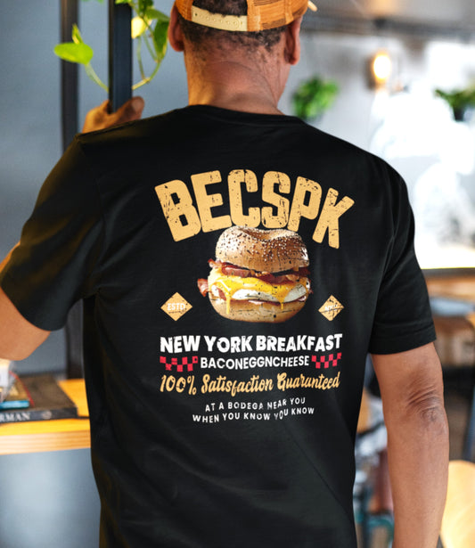 BECSPK T-Shirt | New York Bodega Breakfast Graphic Tee - The Southern Yankee