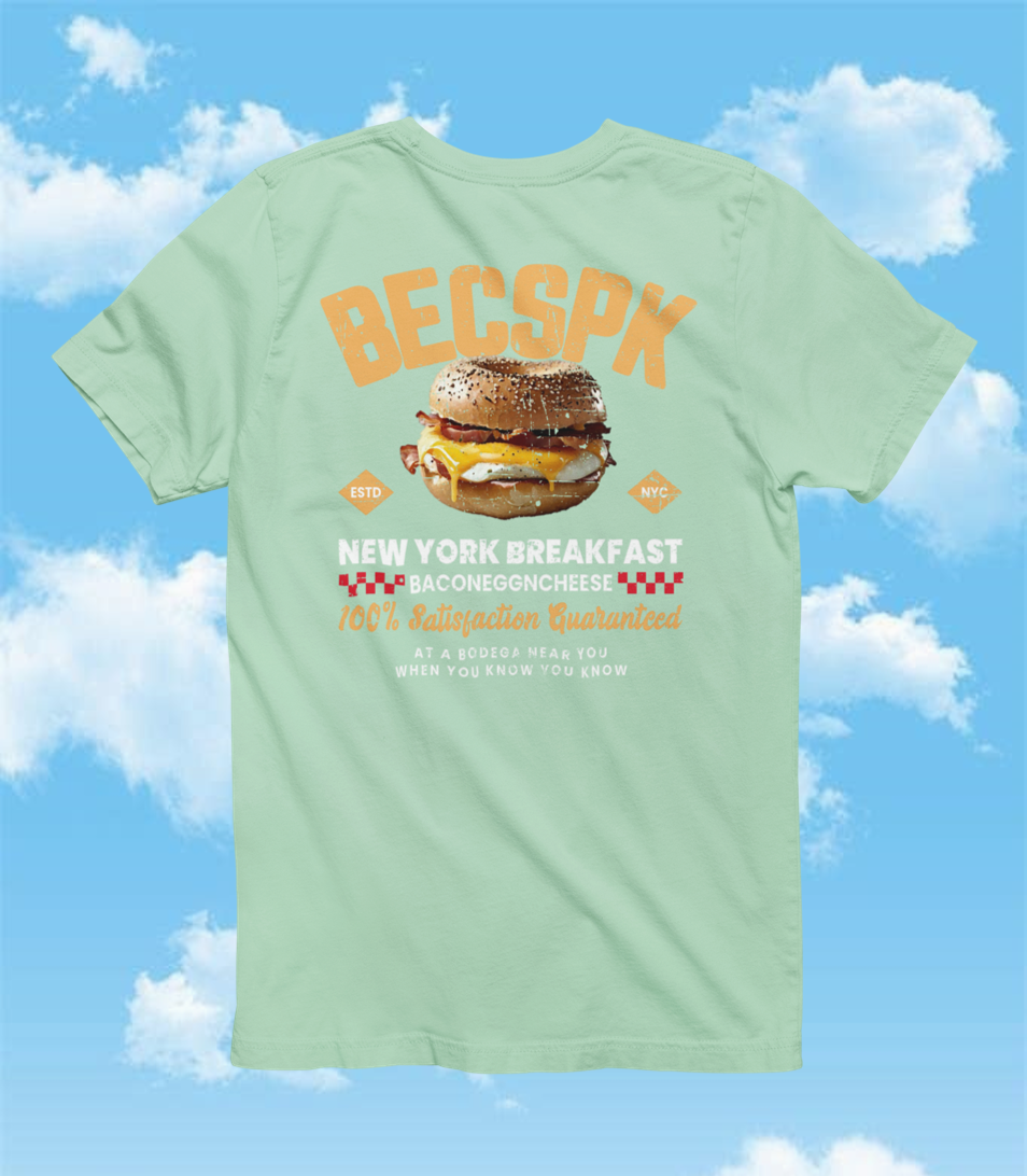 BECSPK T-Shirt | New York Bodega Breakfast Graphic Tee - The Southern Yankee