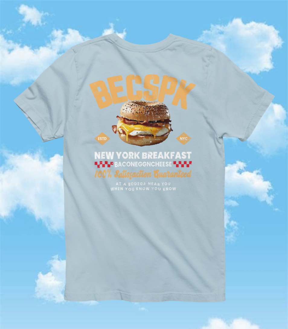 BECSPK T-Shirt | New York Bodega Breakfast Graphic Tee - The Southern Yankee