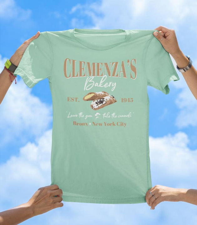 Clemenza’s Bakery T-Shirt | “Leave the Gun, Take the Cannoli” Shirt - The Southern Yankee