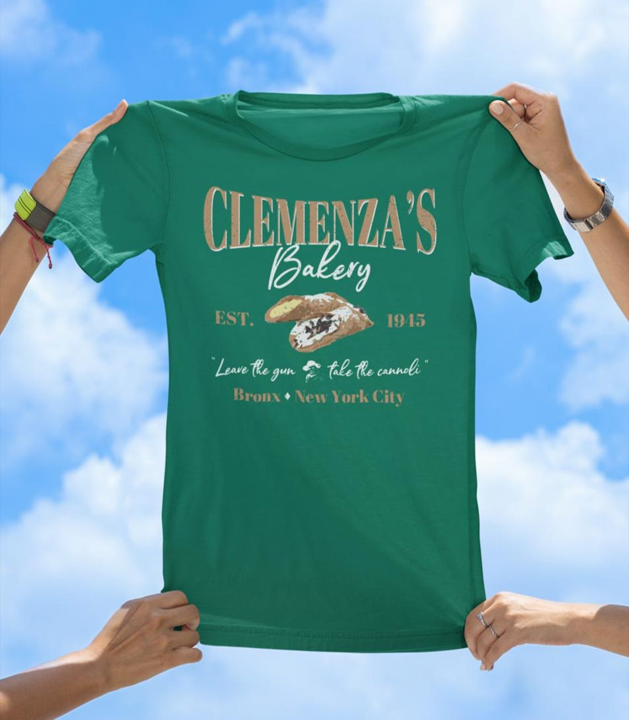 Clemenza’s Bakery T-Shirt | “Leave the Gun, Take the Cannoli” Shirt - The Southern Yankee