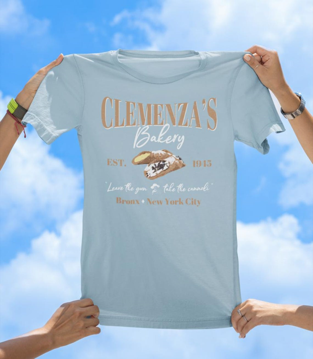Clemenza’s Bakery T-Shirt | “Leave the Gun, Take the Cannoli” Shirt - The Southern Yankee