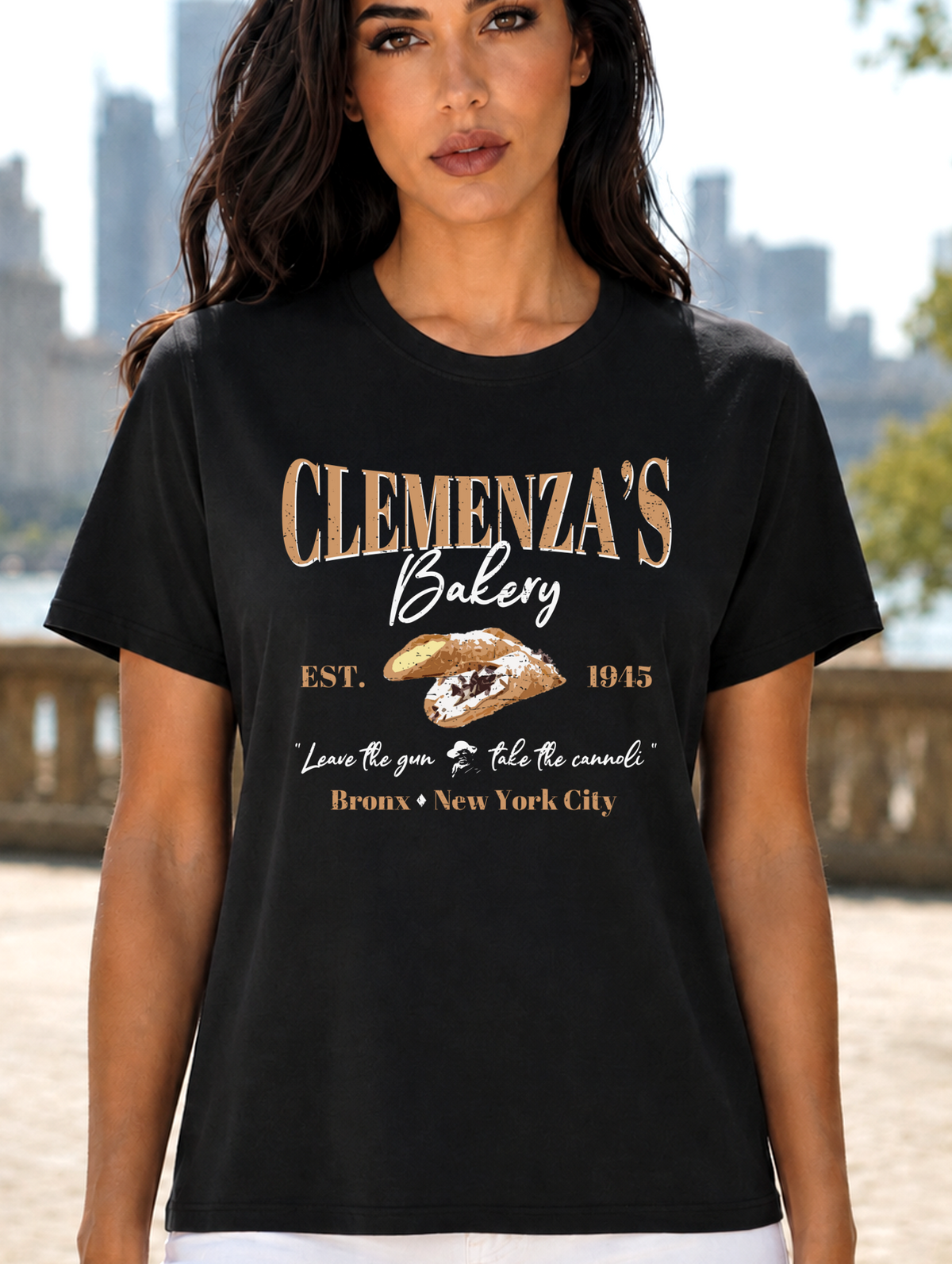 Clemenza’s Bakery T-Shirt | “Leave the Gun, Take the Cannoli” Tee - The Southern Yankee