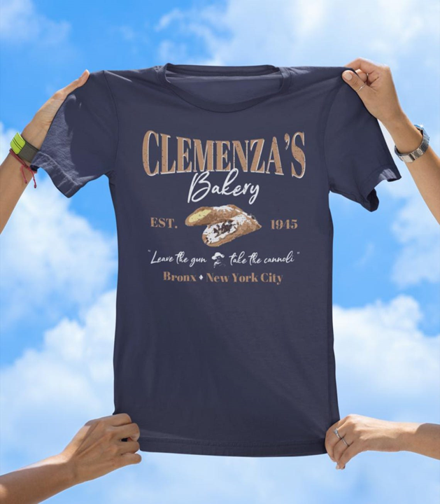 Clemenza’s Bakery T-Shirt | “Leave the Gun, Take the Cannoli” Shirt - The Southern Yankee