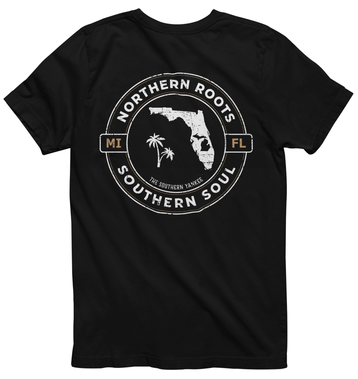 Florida with Michigan Roots Tee - The Southern Yankee