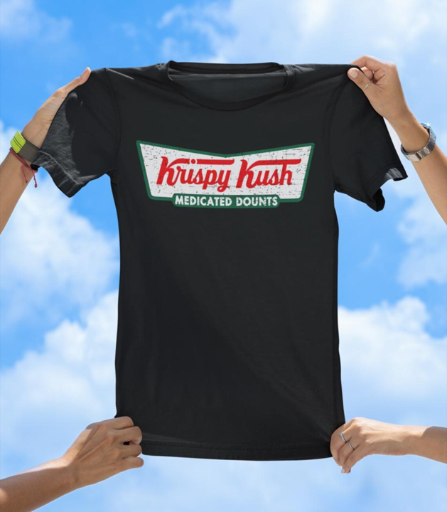 Krispy Kush T-Shirt | Funny Cannabis and Donut Lover Graphic Tee - The Southern Yankee