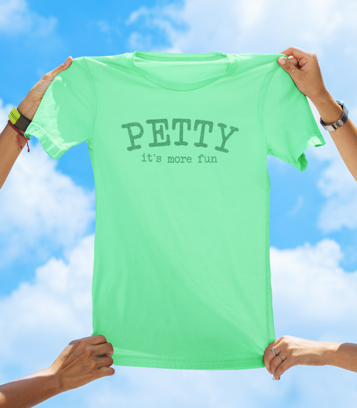 Petty It’s More Fun T-Shirt – Funny Sassy Graphic Tee - The Southern Yankee