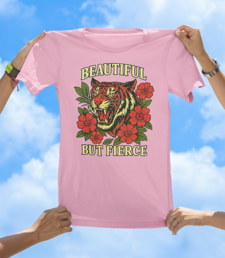 Beautiful But Fierce T-Shirt – Pretty with a Punch - The Southern Yankee