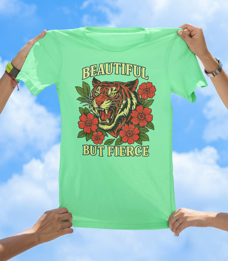 Beautiful But Fierce T-Shirt – Pretty with a Punch - The Southern Yankee