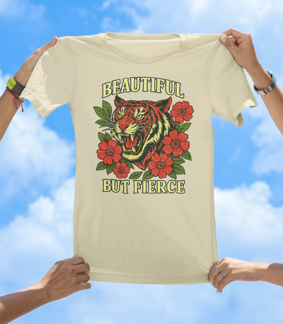 Beautiful But Fierce T-Shirt – Pretty with a Punch - The Southern Yankee