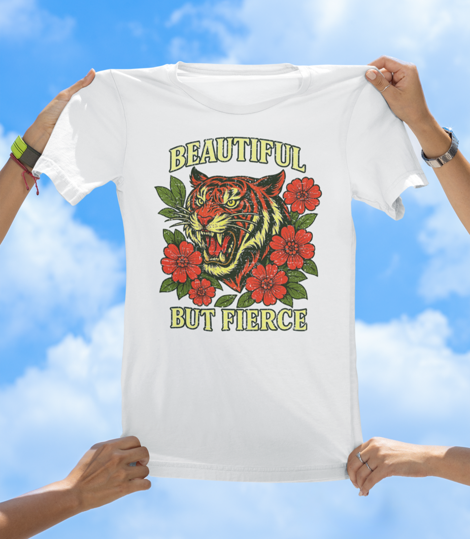 Beautiful But Fierce T-Shirt – Pretty with a Punch - The Southern Yankee