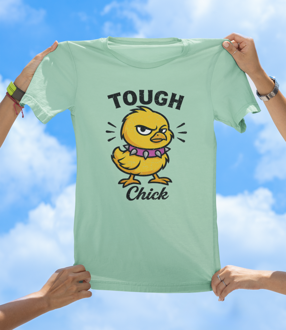 Tough Chick Graphic T-Shirt | Sassy Cute Chick Graphic Tee - The Southern Yankee