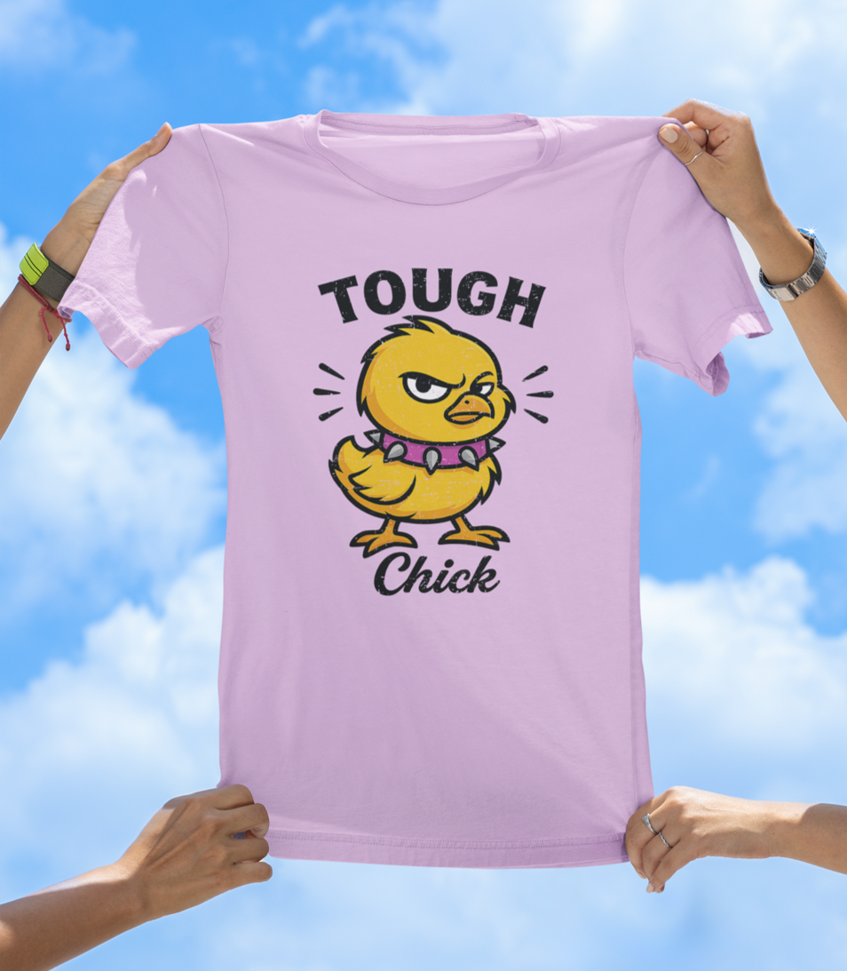 Tough Chick Graphic T-Shirt | Sassy Cute Chick Graphic Tee - The Southern Yankee