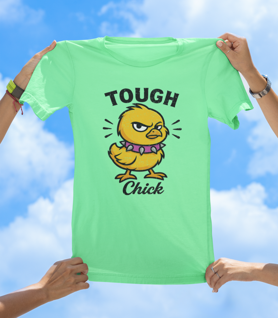 Tough Chick Graphic T-Shirt | Sassy Cute Chick Graphic Tee - The Southern Yankee