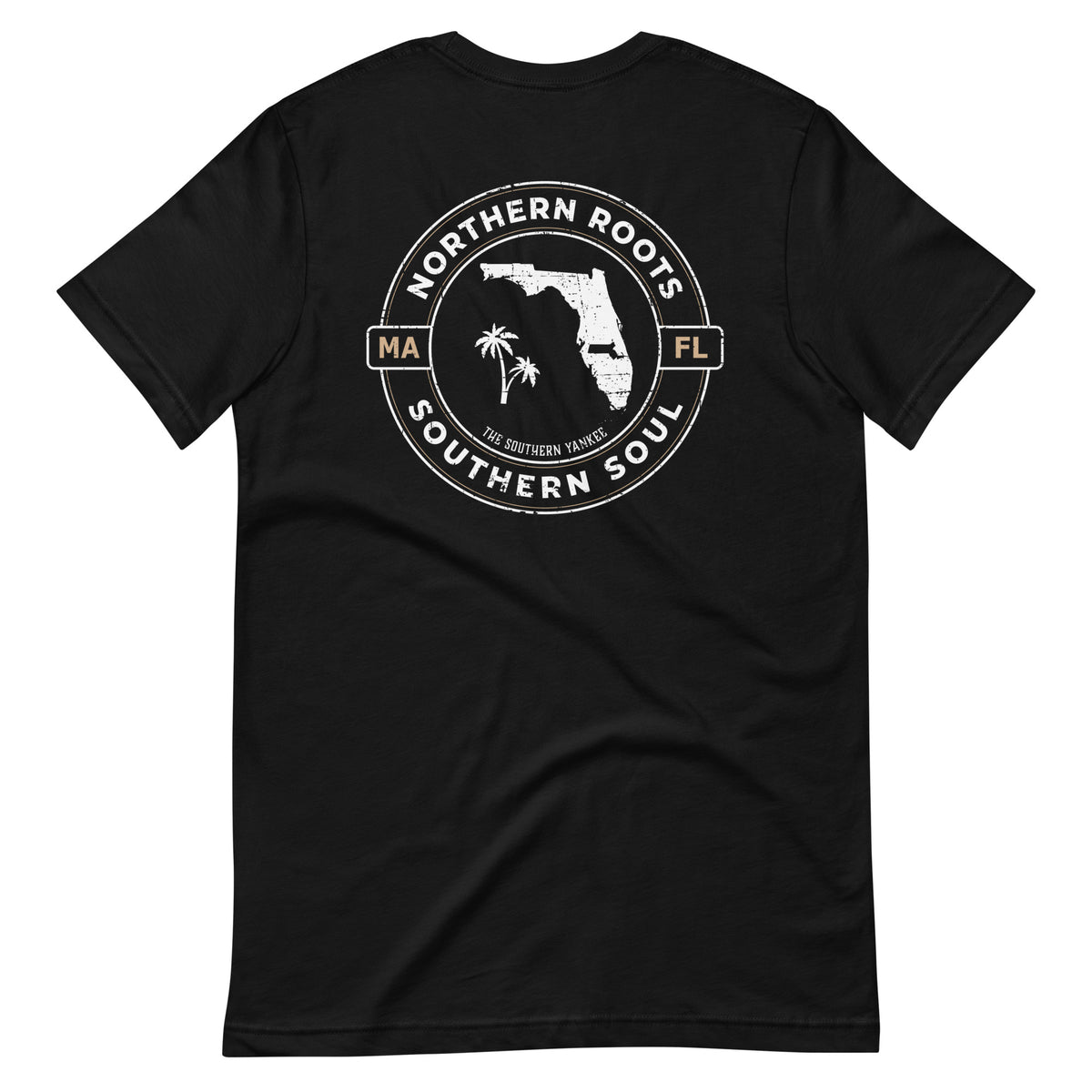 Florida with Massachusetts Roots Tee - The Southern Yankee