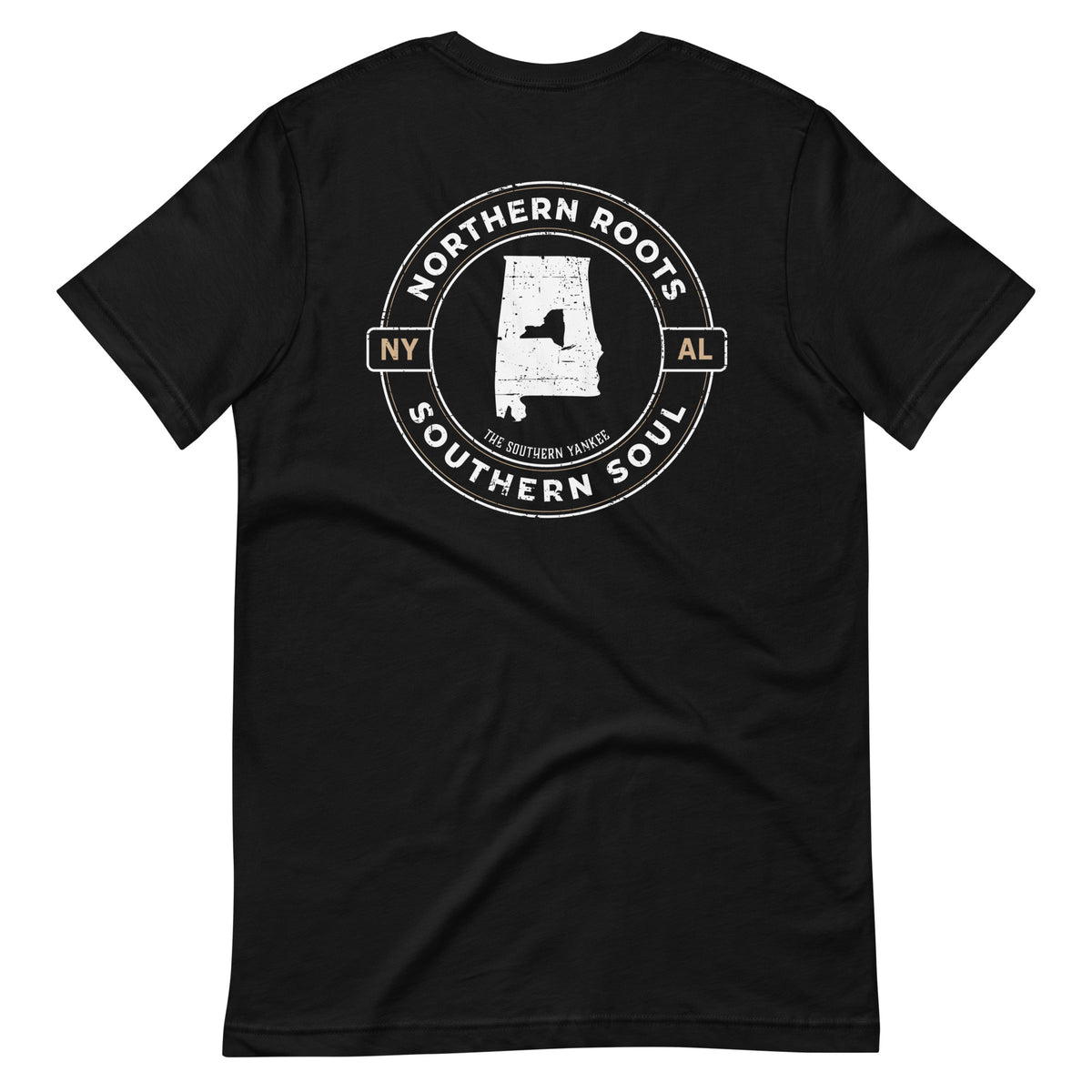 Alabama With New York Roots Tee - The Southern Yankee