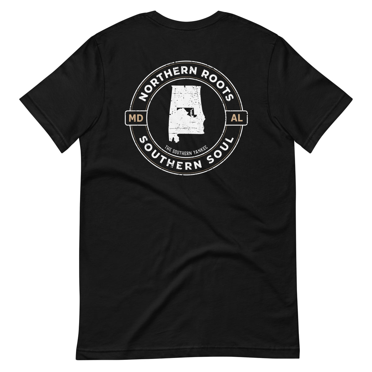 Alabama with Maryland Roots Tee - The Southern Yankee