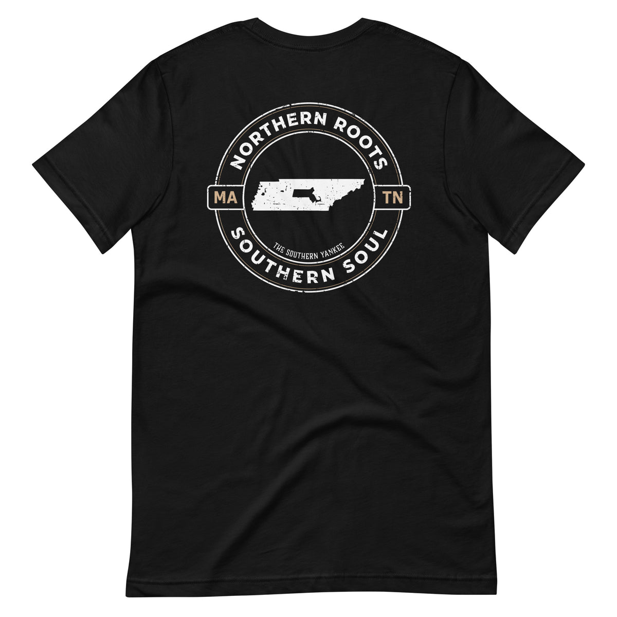 Tennessee with Massachusetts Roots Tee - The Southern Yankee