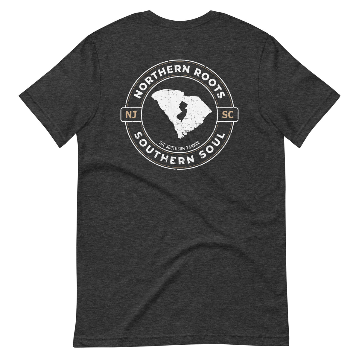 South Carolina with New Jersey Roots Tee - The Southern Yankee