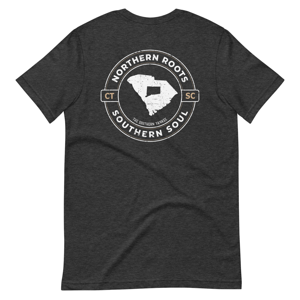 South Carolina with Connecticut Roots Tee - The Southern Yankee