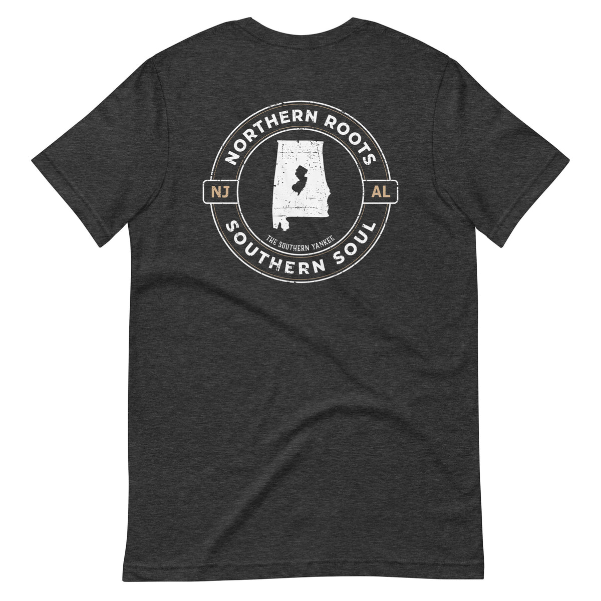 Alabama With New Jersey Roots Tee - The Southern Yankee