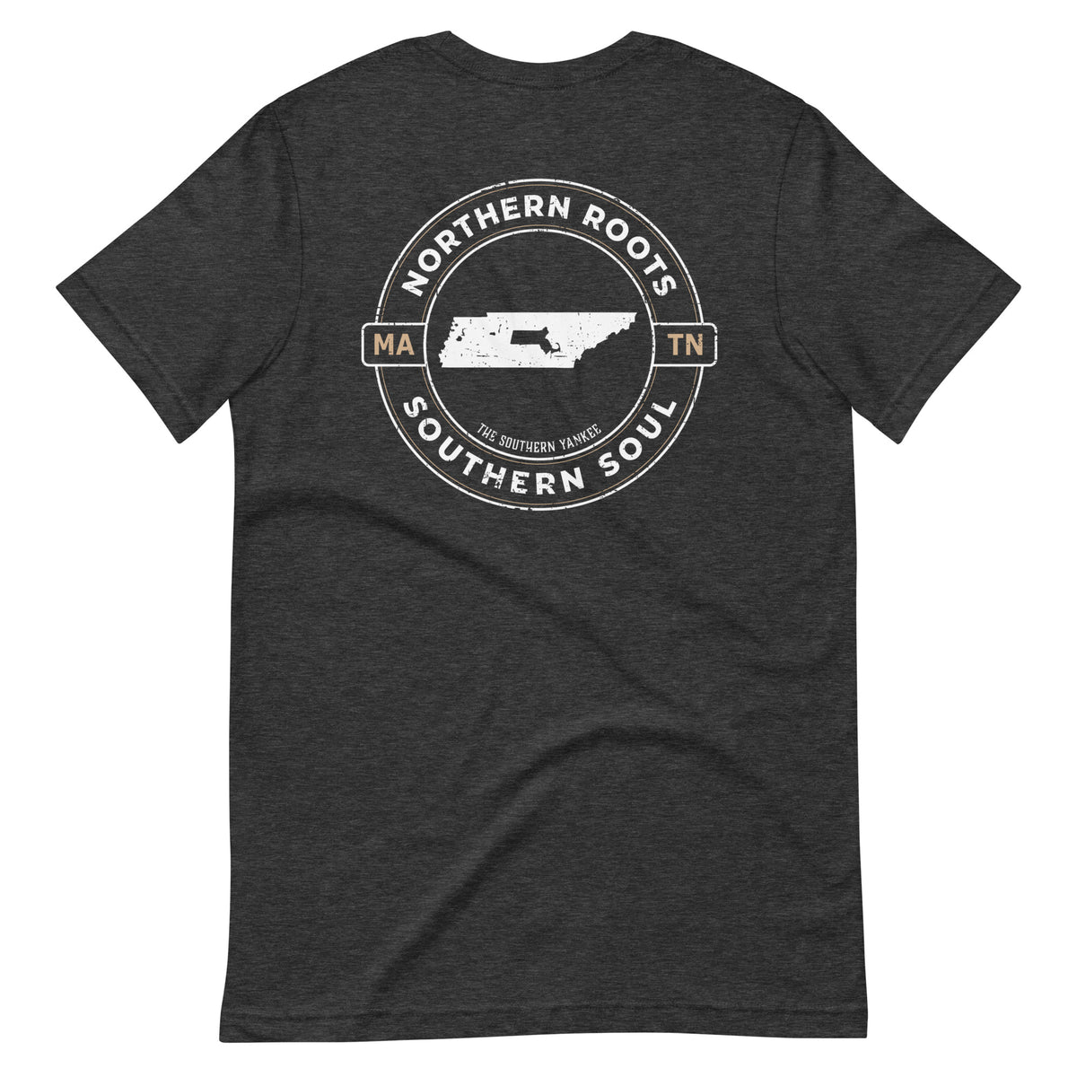 Tennessee with Massachusetts Roots Tee - The Southern Yankee