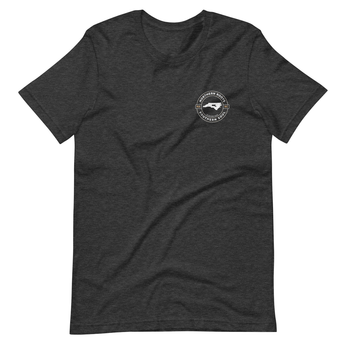 North Carolina with Massachusetts Roots Tee - The Southern Yankee