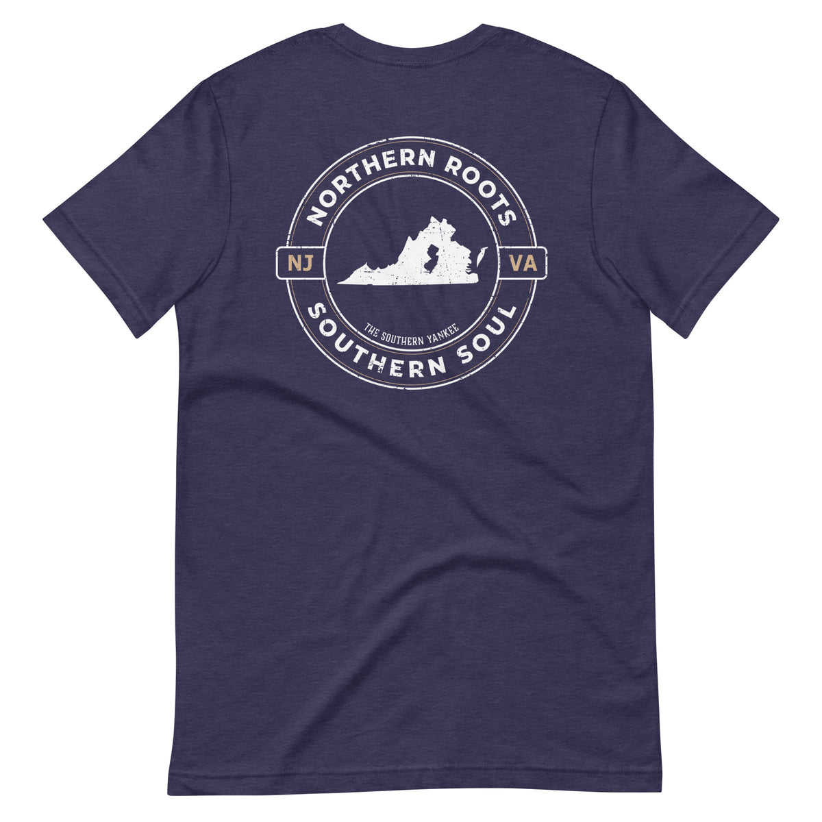 Virginia with New Jersey Roots Tee - The Southern Yankee