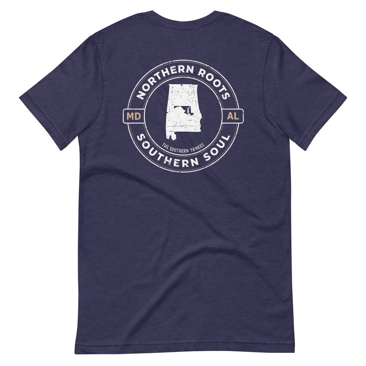 Alabama with Maryland Roots Tee - The Southern Yankee