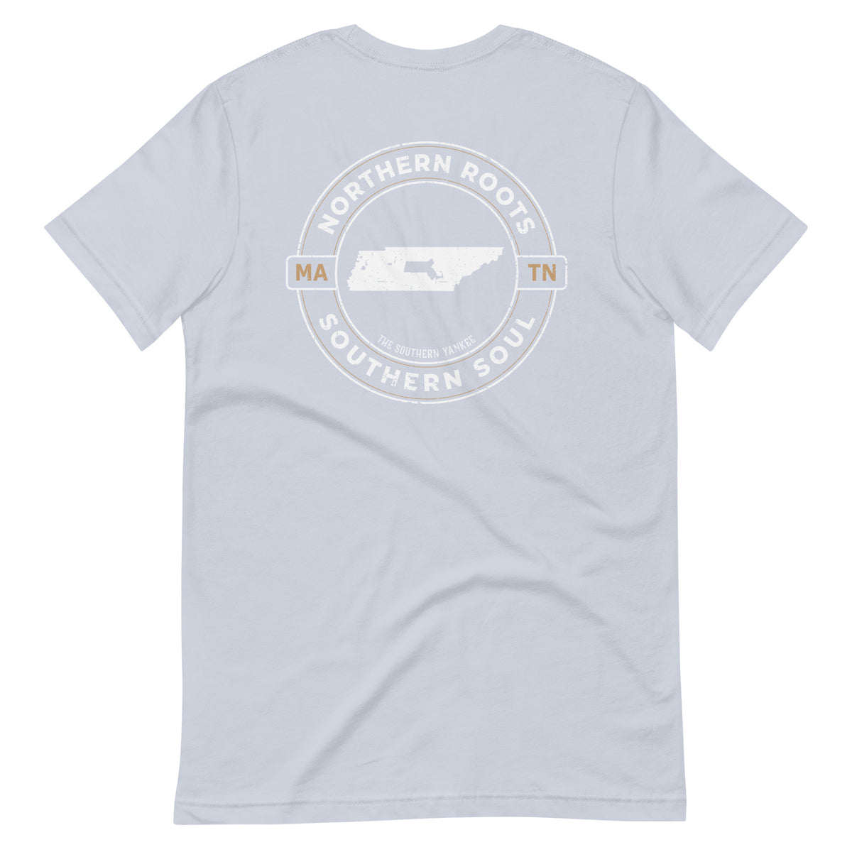 Tennessee with Massachusetts Roots Tee - The Southern Yankee