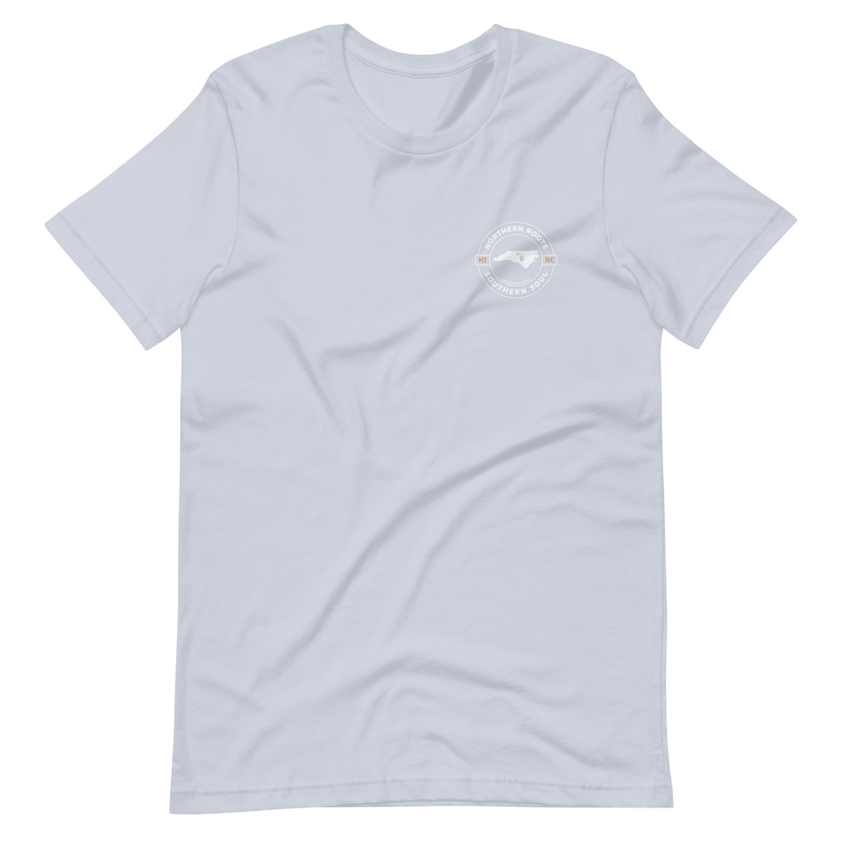 North Carolina with Michigan Roots Tee - The Southern Yankee