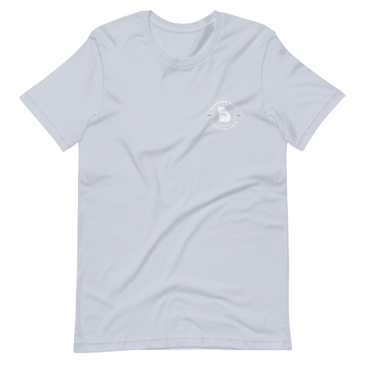 Georgia with Massachusetts Roots Tee - The Southern Yankee