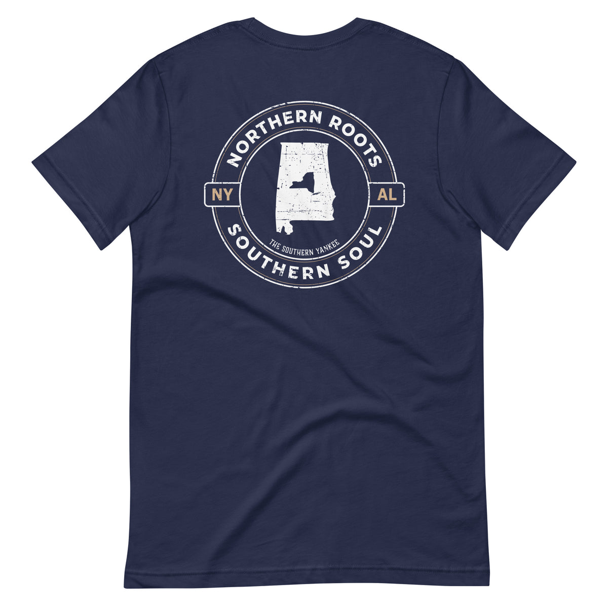 Alabama With New York Roots Tee - The Southern Yankee