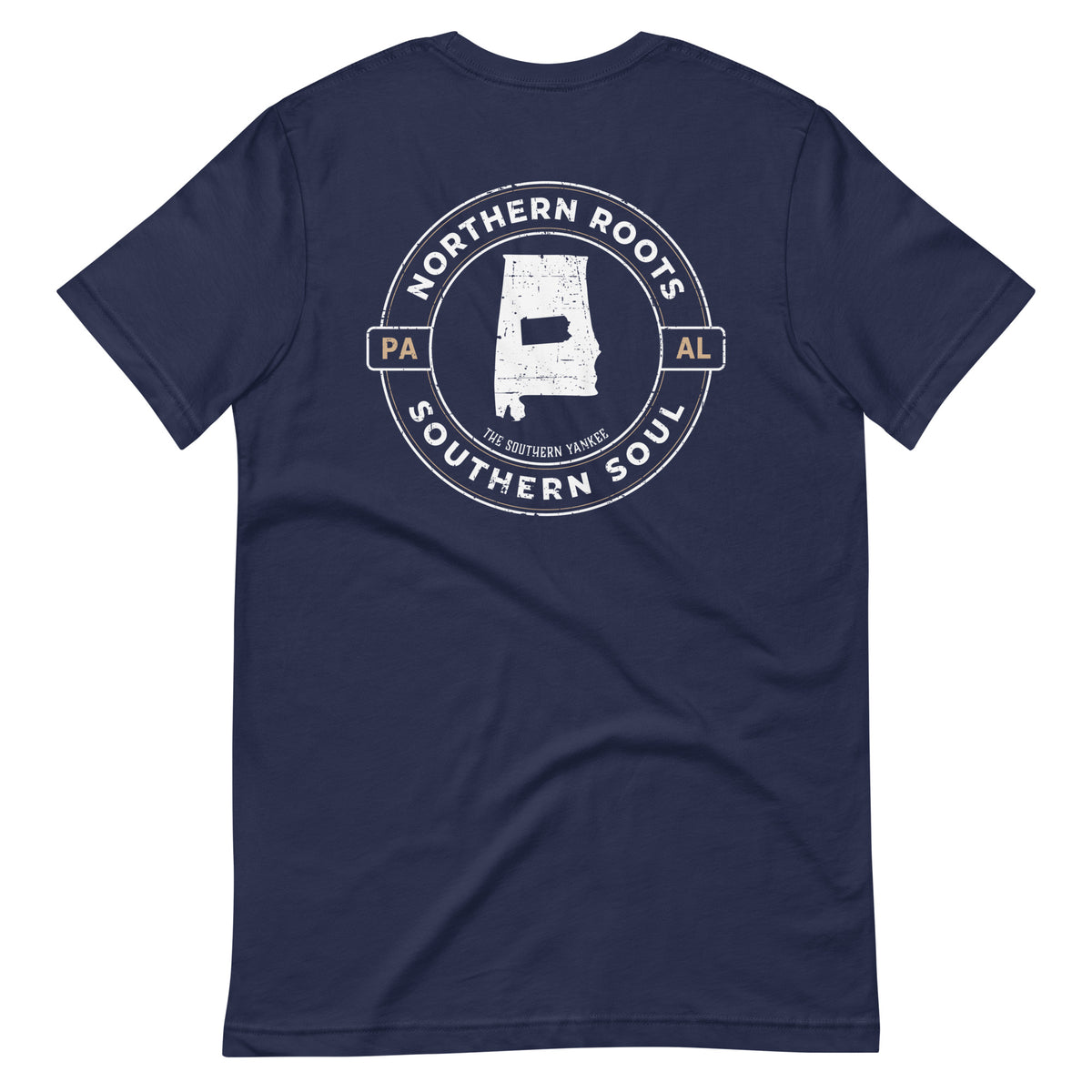 Alabama with Pennsylvania Roots Tee - The Southern Yankee