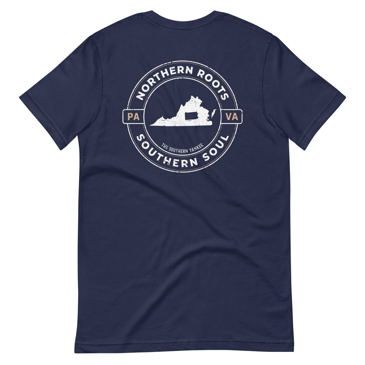 Virginia with Pennsylvania Roots Tee - The Southern Yankee