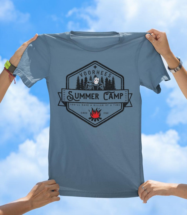 Voorhees Summer Camp T-Shirt | Killer Horror Parody Tee - The Southern Yankee