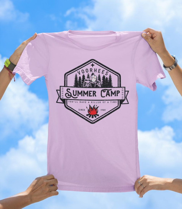 Voorhees Summer Camp T-Shirt | Killer Horror Parody Tee - The Southern Yankee