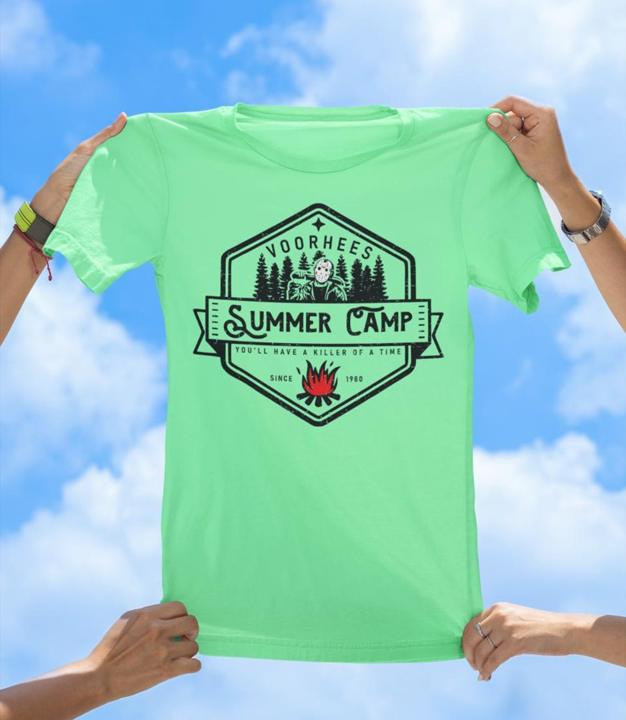Voorhees Summer Camp T-Shirt | Killer Horror Parody Tee - The Southern Yankee