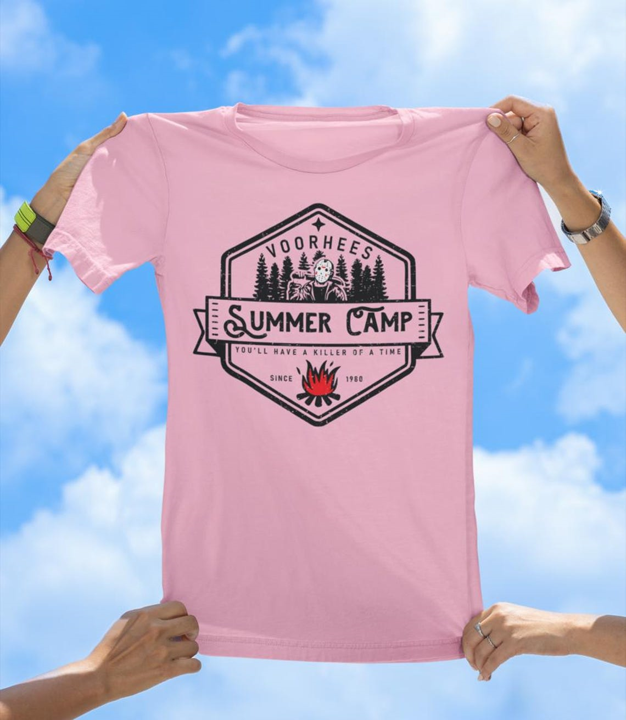 Voorhees Summer Camp T-Shirt | Killer Horror Parody Tee - The Southern Yankee