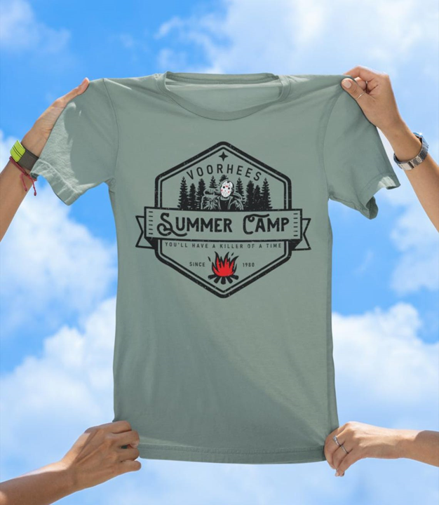 Voorhees Summer Camp T-Shirt | Killer Horror Parody Tee - The Southern Yankee