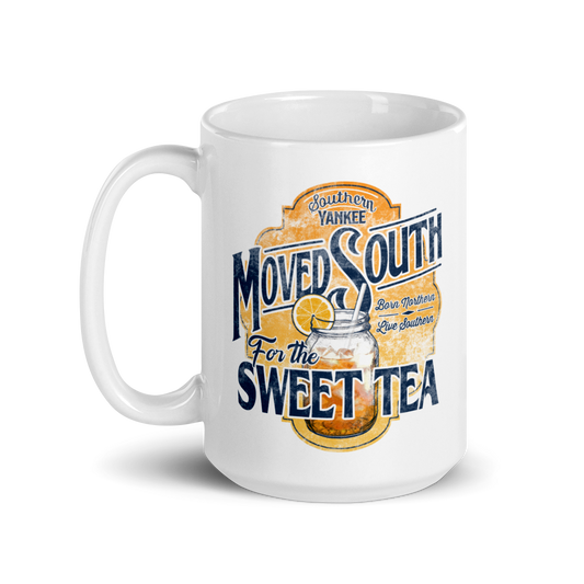Southern Yankee Moved South Mug Large 15oz - Southern Yankee